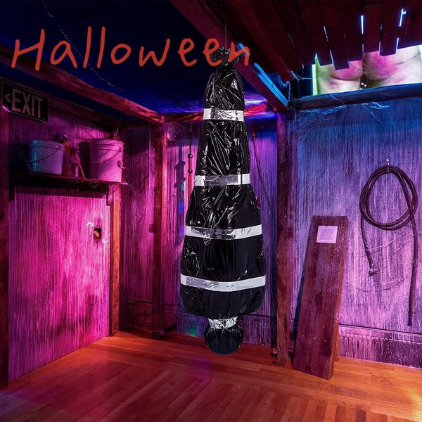 Accessoires de décoration de fréquence d'Halloween, faux cadavres d'horreur en plein air, décoration de maison hantée