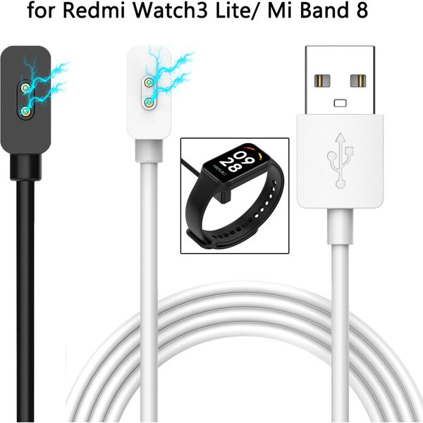 Charger for Redmi Watch 6/5 Lite/ Xiaomi Mi Band 11/10/8/9/ Redmi Watch 3 Active/ Smart Band 8 Pro Charging Cable Magnetic