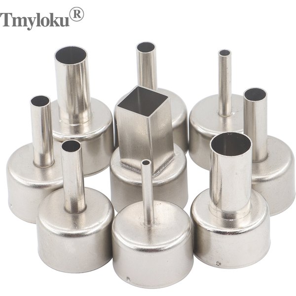 Station de soudage à buse universelle de 22mm, 9 pièces/lot, Stations à Air chaud, buses de pistolet pour 858D/858D +/8586/8858 buses de soudage