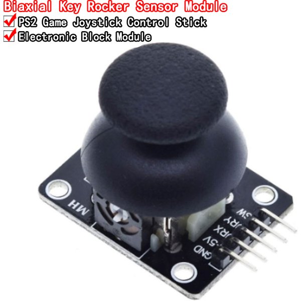 1PCS Für Arduino Dual-achse XY Joystick Modul Höhere Qualität PS2 Joystick Control Hebel Sensor KY-023 Bewertet 4,9/5