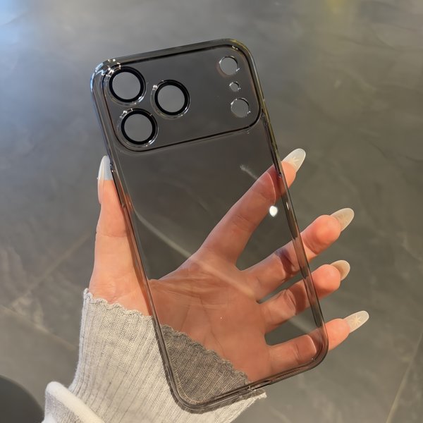 Ultradünne Hartschalen-Glashülle mit klaren Gläsern für iPhone 17, Air 16, 15, 14, 13, 12, Pro Max Plus Slim Crystal HD Slim, nicht vergilbende PC-Abdeckung