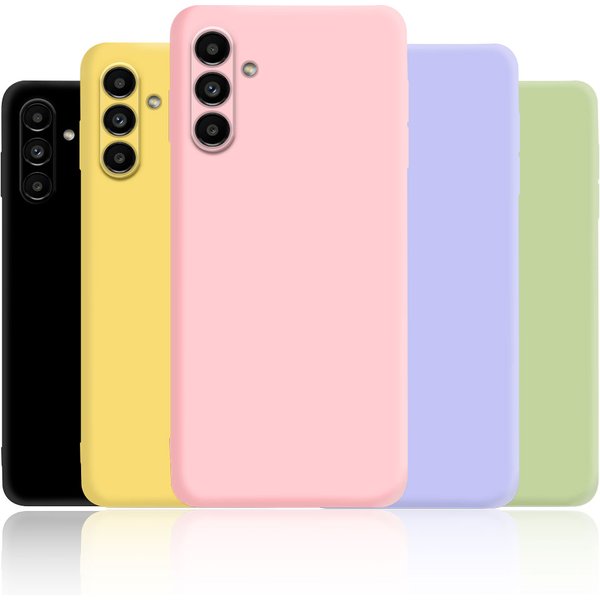 Coque souple en Silicone liquide pour Samsung Galaxy A14 A24 A34 A54 A13 A23 A33 A53 A73 A04 A04E A04S A22 A32 A25 A52 A72