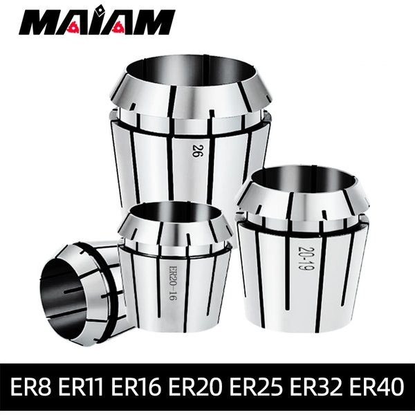 Large Bore Chuck ER8 ER11 ER16 ER20 ER25 ER32 ER40 Spring collet clamping tool collets drill chuck CNC milling cutter lathe tool