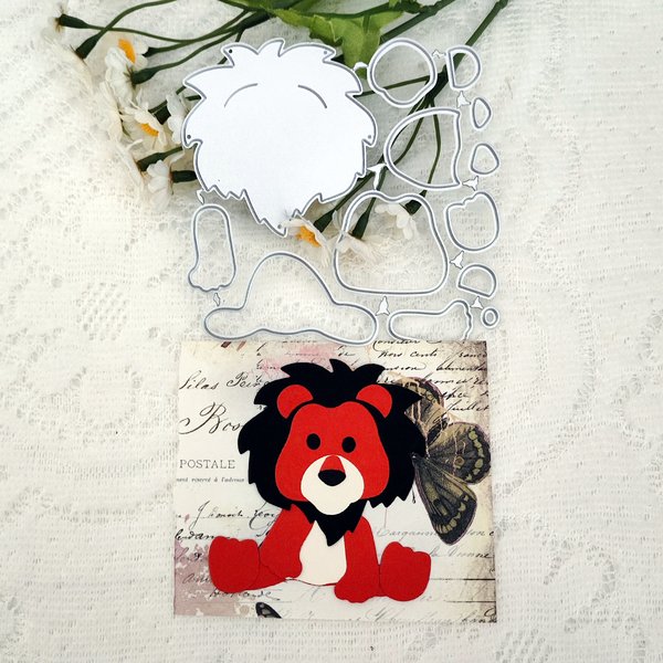 Leaves Twigs Branch Lion Butterfly Christmas Deer Rabbit Metal Cutting Dies Mold Knife Scrapbooking Stencil DIY Embossing Craft