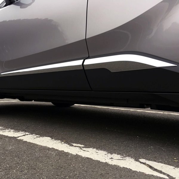 Bandes de moulage de carrosserie de porte latérale, garniture de couverture de décoration, style de voiture pour Toyota C-HR CHR 2016 – 2022