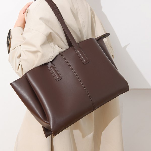 Sac fourre-tout Vintage pour femmes, nouvelle Version coréenne, grande capacité, sac de transport Simple, sac à bandoulière Simple à la mode et polyvalent