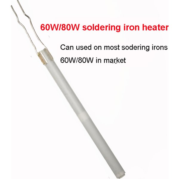 60 W/80 W Lötkolben-Heizelement, 220 V, 110 V, Keramik, internes Heizelement für 936 908 Schweißkolben