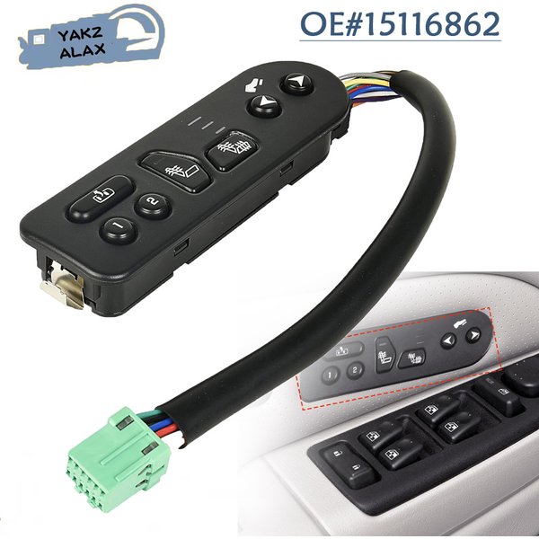 Bouton de commande de chauffage de siège électrique pour Chevrolet, Escalade, Tamangez, Yukon, Avalanche, 15116862, 2003, 2004, 2005, 2006