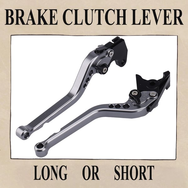 Leviers d'embrayage de frein longs/courts, adaptés pour Ducati Scrambler 2015-2017 Monster821 Monster797 Monster659 Monster 821 797 659 2018-2020