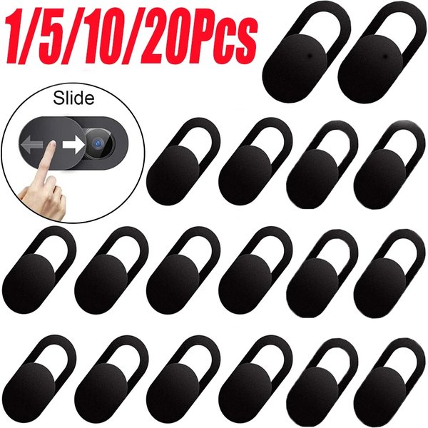1/5/10/20 Pcs Webcam Cover Laptop Camera Cover Slider Phone Antispy For iPad PC Macbook Tablet lenses Privacy Sticker