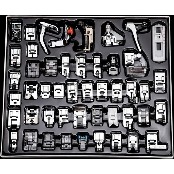 32 Stück Nähmaschinenzubehör Nähfuß Füße für Nähmaschinen Füße Kit Set