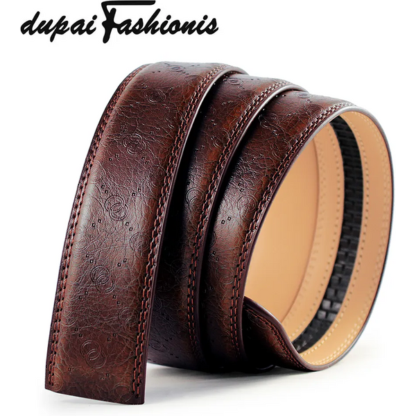 GG Cowskin Belts Without Buckle Real Genuine Leather Belt Body Men Cowboy Leather Belt No Buckle