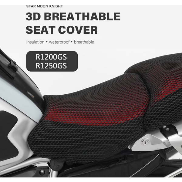 3D Mesh Motorcycle Cushion Seat Cover For BMW R1200GS R 1200 GS LC gs 1250 1200 R1250GS ADV Adventure