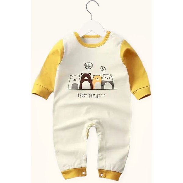 Newborn Baby Romper Girls Boys Cute Cartoon Animal stripe Clothes for Kids 0-24 months Autumn Rompers Jumpsuit Outfits Costumes