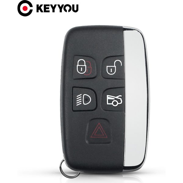 KEYYOU 5 Tasten Für Land Rover Range Rover Sport Evoque Entdeckung 4 Für Jaguar Freelander XFL XE XJ Smart Fernbedienung auto Schlüssel Shell