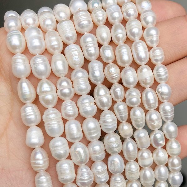 Perles d'eau douce naturelles de haute qualité, forme irrégulière, 2-10mm, perles en vrac pour la fabrication de bijoux, collier et bracelet DIY