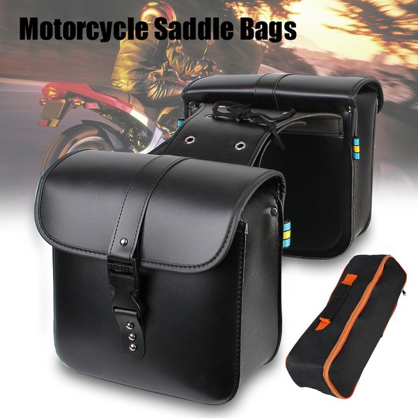 Retro Mode Motorrad Satteltaschen Beutel Aufbewahrungskoffer Seitengepäck Tank Koffer PU Leder / PVC Taschen Motorradzubehör