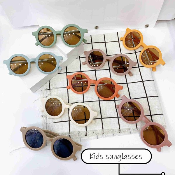 Cartoon Bär Kinder Sonnenbrille Eltern Kind gefrostete Brille neue 1-8 Jahre alte Baby dekorative Sonnenbrille trend ige Kinder Sonnenbrille