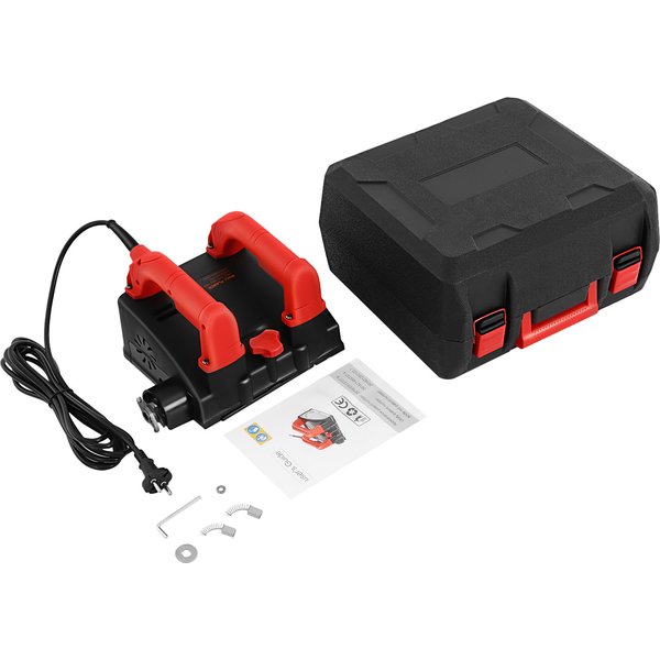 1200W Elektrischer Wandschaber & Schleifer, 3000 U/min, 16 cm breites Fräswerkzeug mit 26 Klingen, einstellbare Tiefe 1-4 mm, staubreduzierendes Werkzeug für Spachtelmasse, Farbe, Zement,