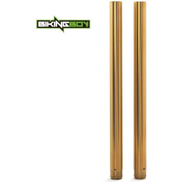 BIKINGBOY 41mm 22 7/8" Gabelrohr für FJS Slim 12 13 14 15 16 17 FLSTC Heritage Classic FLSTF Fat Boy 00-17 FLSTN Deluxe 05-17 06