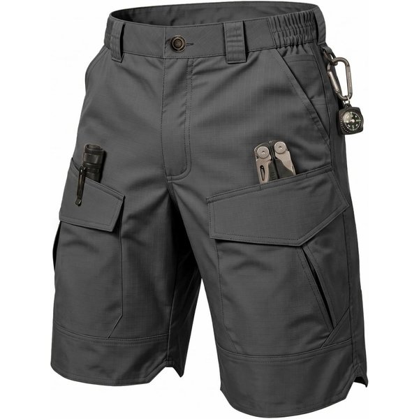 Taktische Tarnshorts Outdoor-Arbeitshosen Herren Multi-Taschen Casual Cargo Kurzhosen Schnelltrocknende Verschleißfeste Shorts für Männer