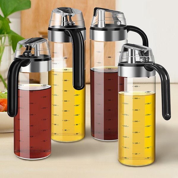 Kochen Gewürz Flasche Spender Sauce Flasche Glas Lagerung Flaschen Für Gewürz Glas Öl Spray Essig Kreative Küche Werkzeuge