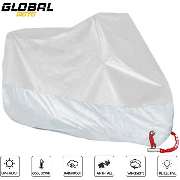 Motorrad Wasserdichte Abdeckung Für Motorrad Alle Saison Staubdicht UV Schutz Indoor Roller Outdoor Motocross Regen Abdeckungen