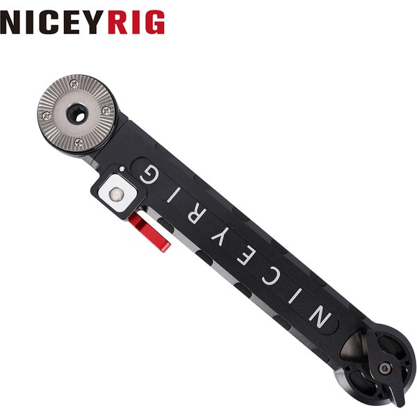 Niceyrig Arri Rosette Extension Arm Length Adjustable (195mm-295mm) with M6 Screws