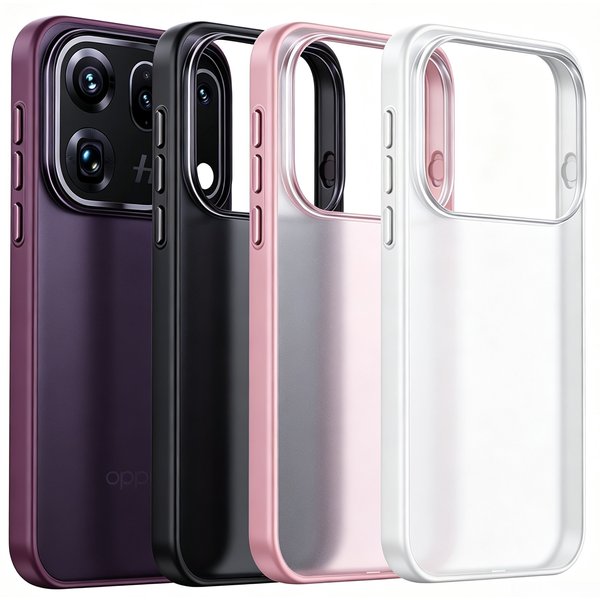 Für OPPO Find X10 Pro Max: Matte, transparente, hautfreundliche, stoßfeste Schutzhülle für die Rückseite des Find X10F-Handys.