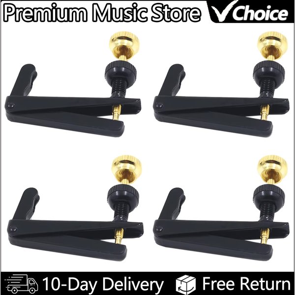 4/4 Violine Feinstimmer Saiteninstrument Zubehör Geige Saitenversteller Spinner Stimmschraube Musikinstrument Teile