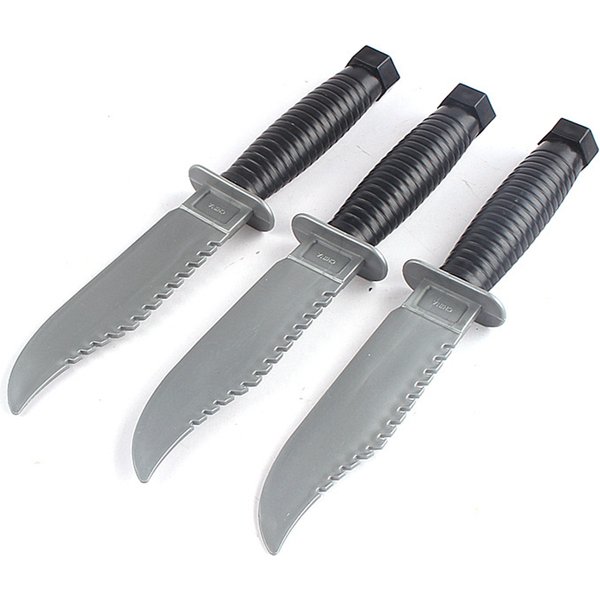 1-3pcs Simulated Knife Stage Performance Realistic Magic Props Knife Halloween Ghost Face Killer Cosplay Prop Costume Accessory