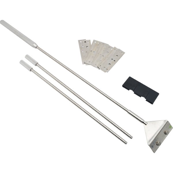 Aquarium Algae Remover Aluminum Alloy Stainless Steel Scraper Blade Fish Tank Glass Water Plant Grass Cleaning Tools Accessories