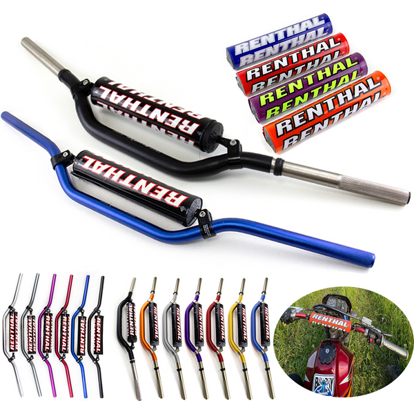 Kierownica motocyklowa Dirtbike 22 28mm Uniwersalna Do Renthal Twinwall 971 997 Gripy Most Bikes Akcesoria do kierownic Pit Bike