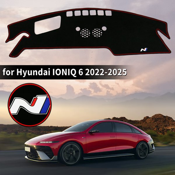 Für 2022 2023 2024 2025 Hyundai IONIQ 6 N-line Sport Stil Dash Matte Dashmat Sonnenschirm Schutz Teppich Auto Dashboard pad Abdeckung