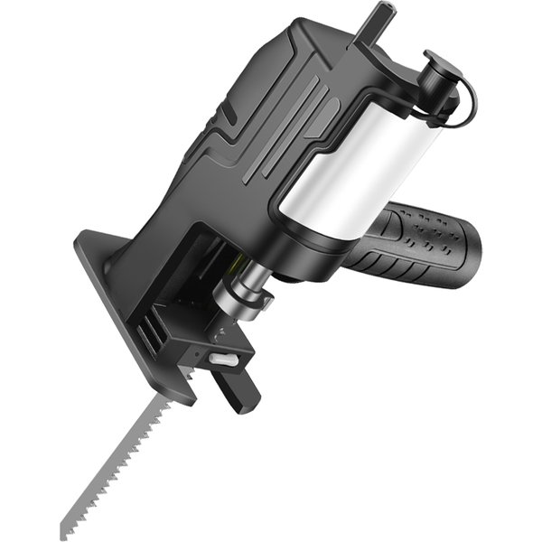 Adaptateur de scie alternative portable, remplissage automatique, transforme une perceuse électrique en scie électrique pour la découpe du bois et du métal avec lame de scie