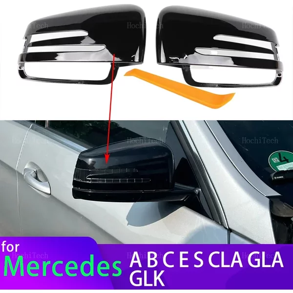 Für Mercedes Benz A B C E S CLA GLA GLK Klasse W176 W246 W204 W212 W221 C177 X204 X156 Carbon Faser Auto Rückspiegel Abdeckung