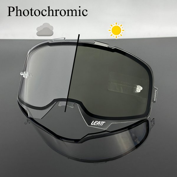 Photochromatische Linse Velocity 6.5 MX Motocross-Brillenlinse, Anti-Fog, Doppelschicht, Motorradbrillen-Ersatzlinse, Zubehör