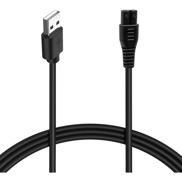 Charger Compatible with Meridian Grooming Electric Shaver Trimmer Replacement Charging Cable Power Cord Adapter