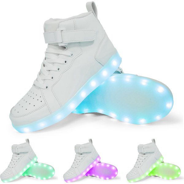 Taille 25-40 enfants baskets lumineuses enfant baskets lumineuses pour garçons filles baskets Led avec semelle lumineuse chaussures éclairées hommes