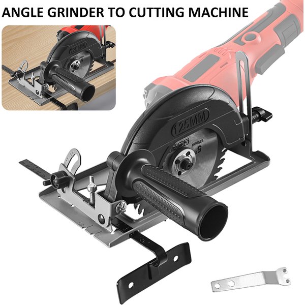 Support de Meuleuse d'Angle Réglable à 45 °, Machine de Découpe, Invite de Rainurage pour 100, 125