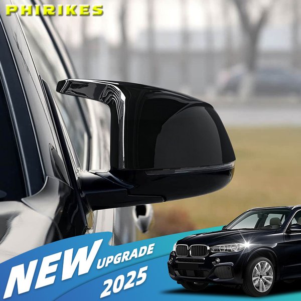 Pour BMW F15 X5 F16 X6 F25 X3 F26 X4 2014 2015 2016 2017 2018 pièces style voiture porte latérale rétroviseur latéral couvercle capuchon style M