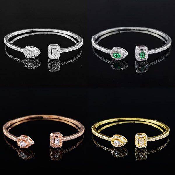Bracelet de luxe Punk serpent papillon or argent couleur réglable ouvert pour femmes mariage à la main amour concepteur S5214