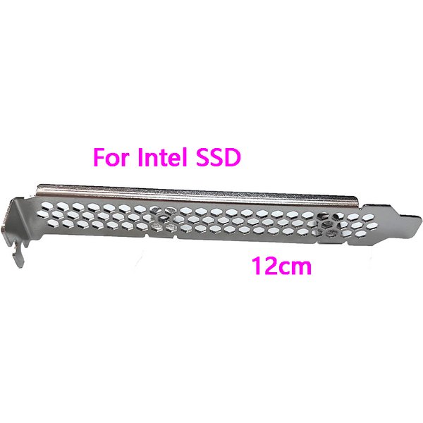 Neue SSD-Hochprofil-Abtrennplatte mit Schrauben für Intel SSD P3500 P3600 PCI-E 12cm