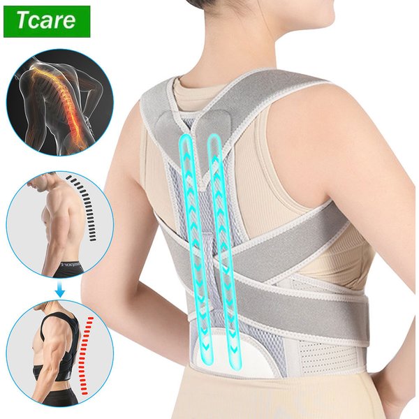 Alloy Bar Posture Corrector Scoliosis Back Brace Spine Support Shoulder Therapy Support Posture Correction Belt Orthopedic Back