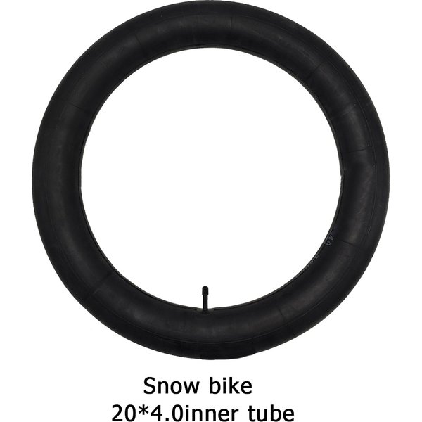 Chambre à air de vélo 20x4 pouces, Tube de rechange en caoutchouc large pour motoneiges, vtt, pneu noir, pièces de cyclisme, accessoires, vente en gros, nouvelle collection 2023