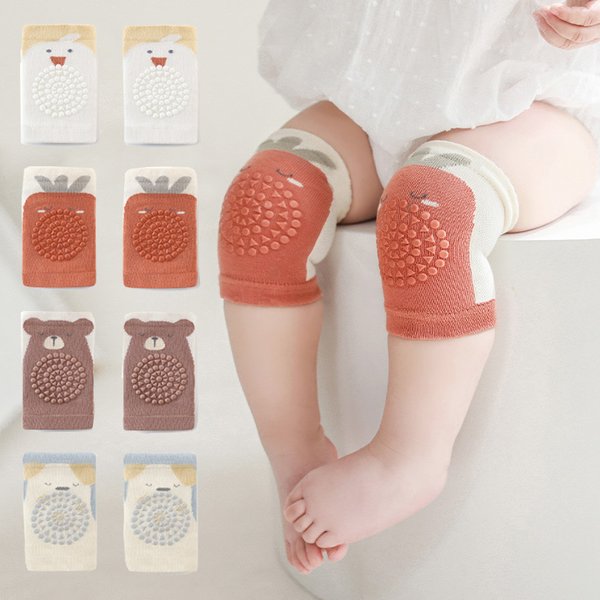 Neue Ankunft Baby Knie Pads Sommer Dünne Cartoon Kinder Knie Pads Schutzhülle Neugeborenen Knie Pads Krabbeln Anti-Slip Knie Pads für Baby