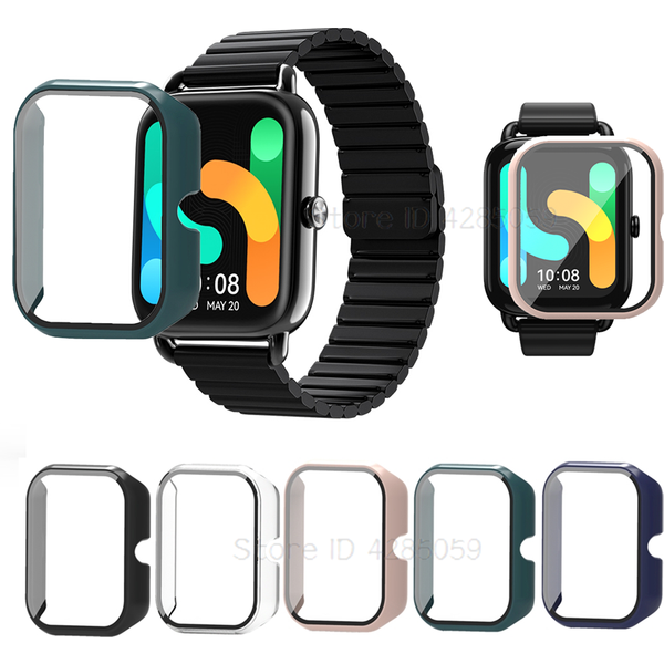 Protective Case For Haylou RS4 Smart Watch PC+Tempered Film Protection Frame For Haylou RS4 PLUS Bumper Case Cover Accessories