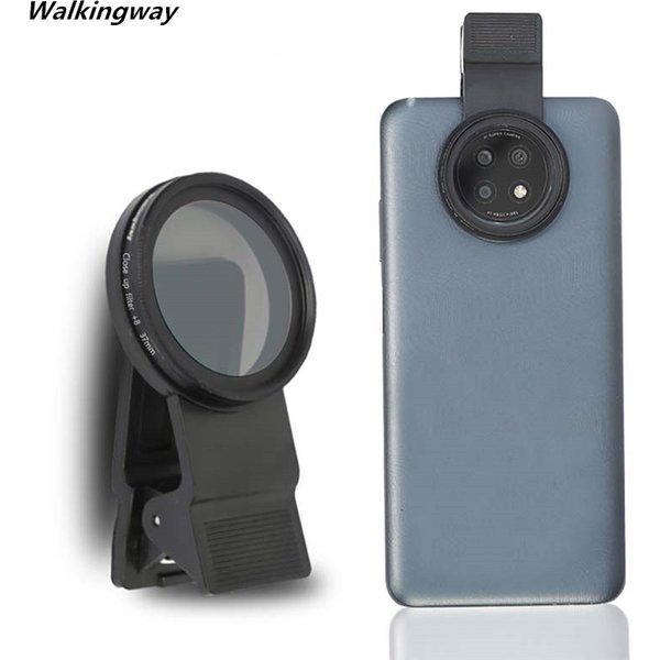 37mm 52mm Phone Lens Filter for Smartphone Adjustable ND2-400 CPL MCUV/Star/Soft Focus/Close Up Filter With Clip