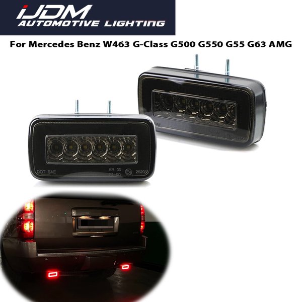 Pour 1986-2018 mercedes-benz W463 classe G G500 G550 G55 AMG G63 AMG LED feux arrière feux antibrouillard feux de recul de secours