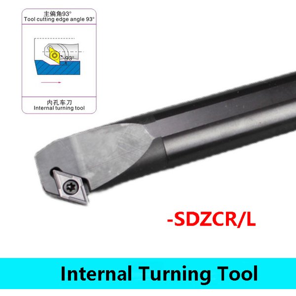 LIHAOPING Lathe Machining Tools S10K S12M S16Q S20R S25S SDZCR07 SDZCR11 Internal Turning Tool Boring Bar Cutter CNC SDZCR SDZCL